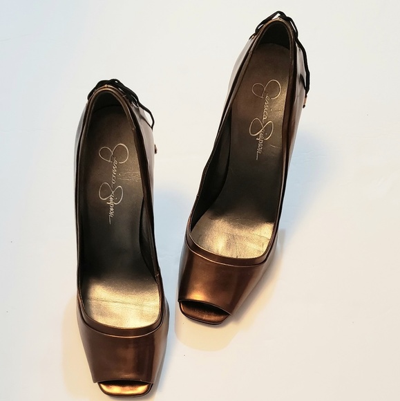 Sale!🌹⚘Jessica Simpson Open Toes High Heels - Picture 2 of 8